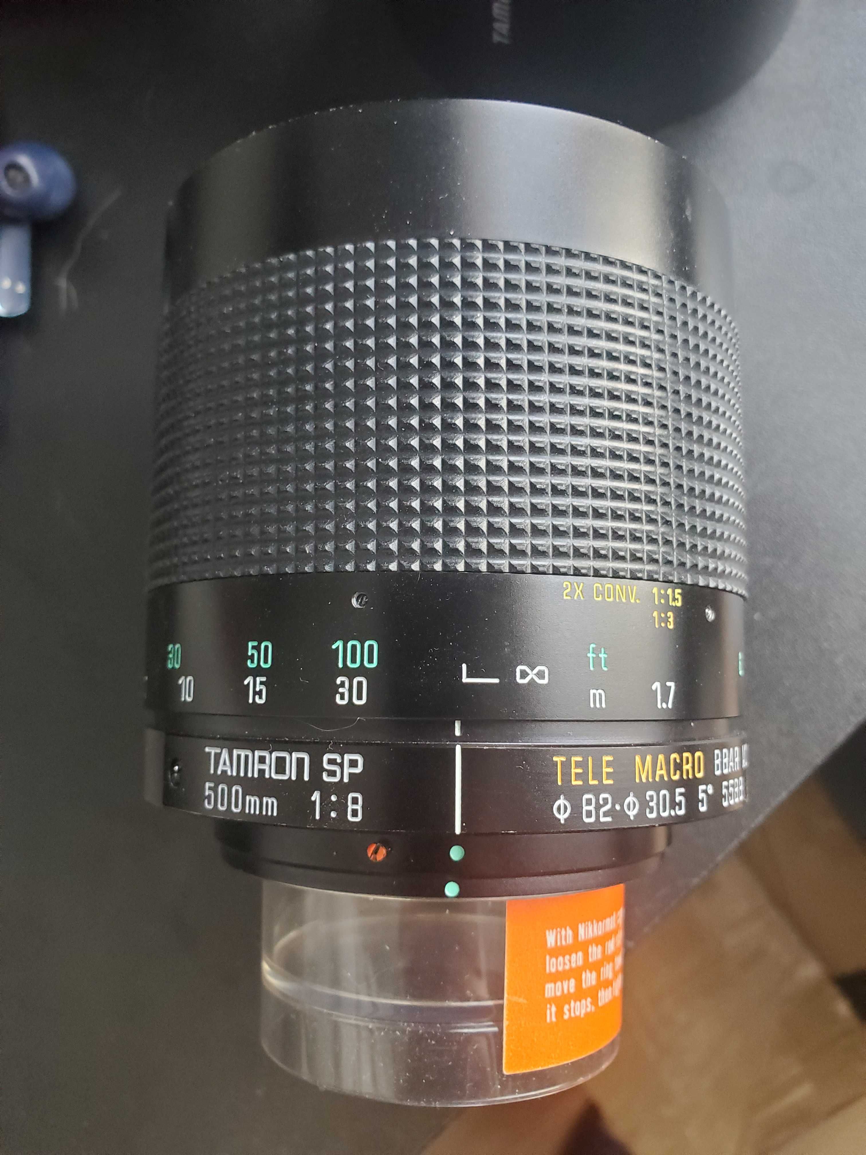Obiektyw Tamron SP 500mm 1:8 Tele macro 55BB Adaptall