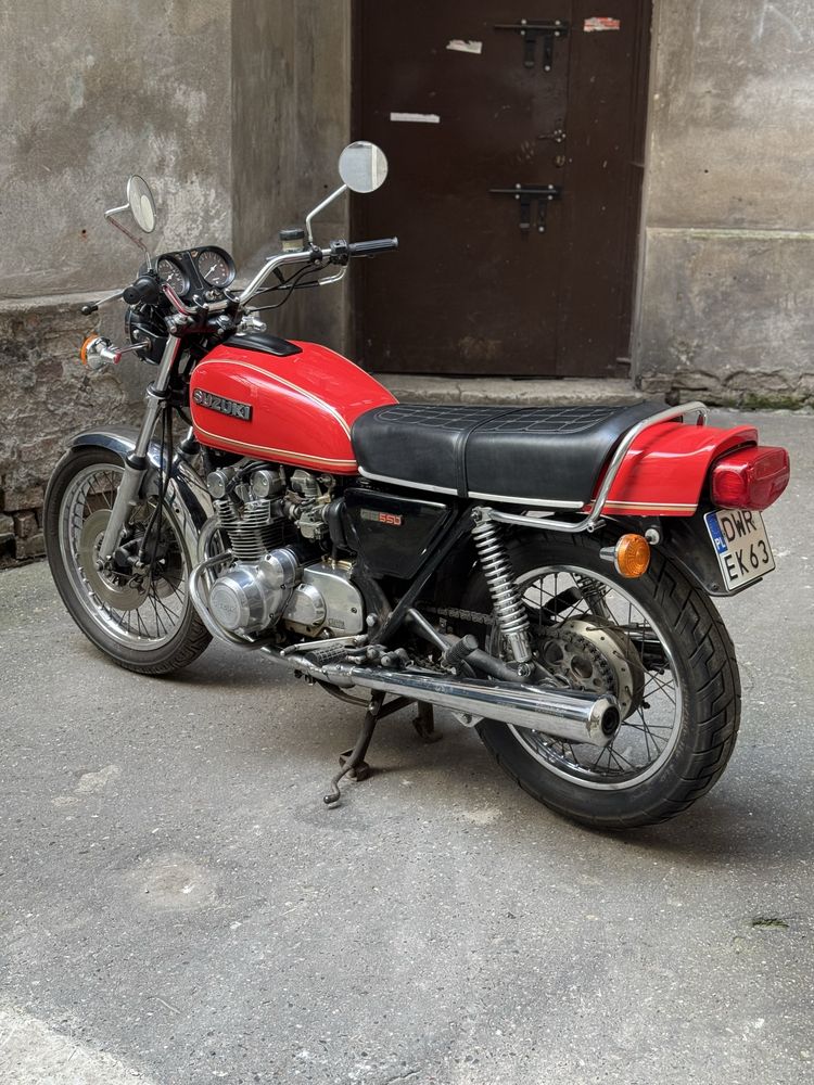 Suzuki GS550 Four 1978 rok