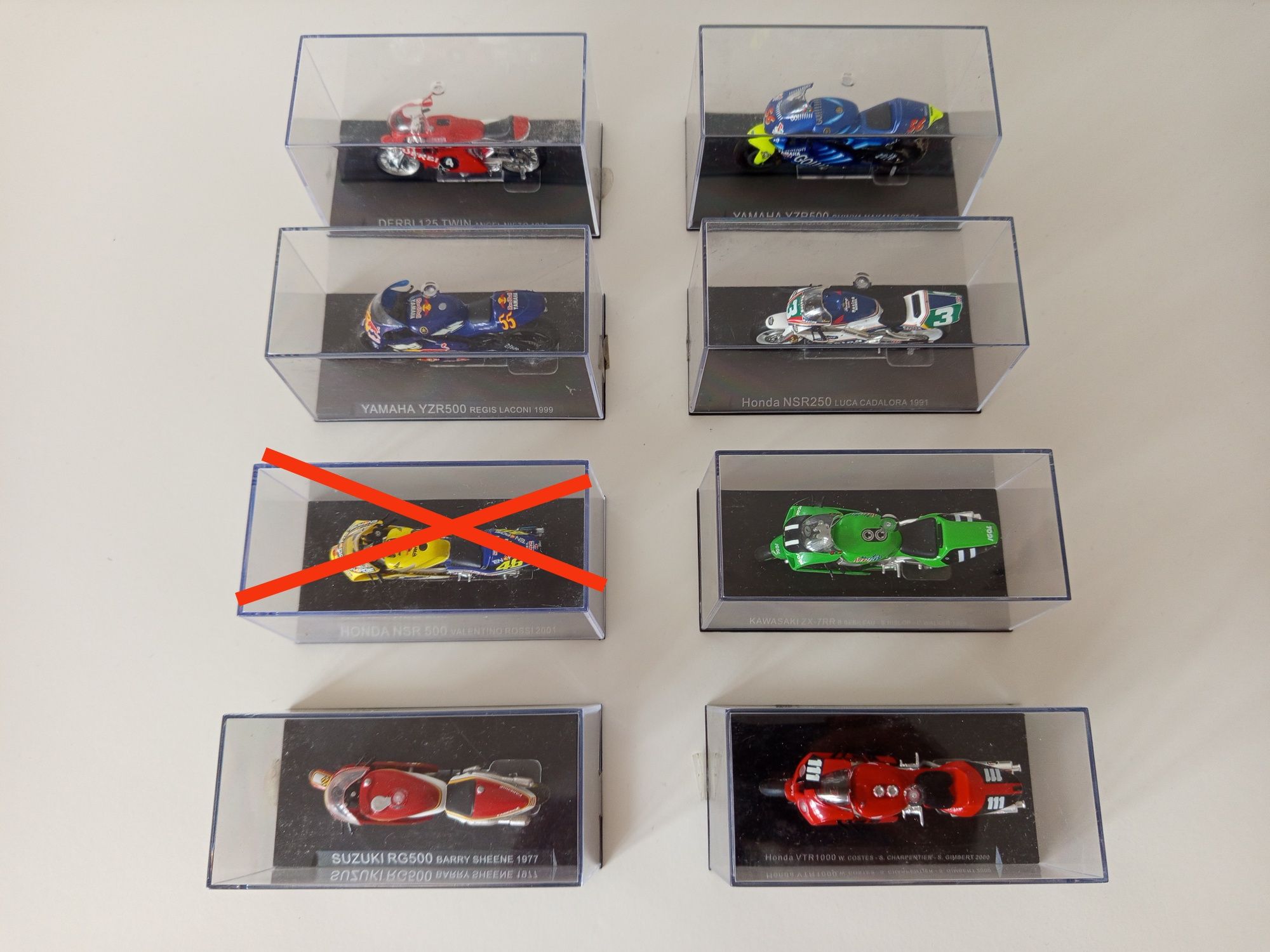 Coleção Miniaturas Motas MotoGp