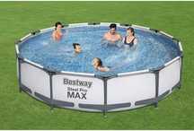 Piscina nova Bestway Steel Pro MAX™ 12" 3.66m x 76cm + Bomba
