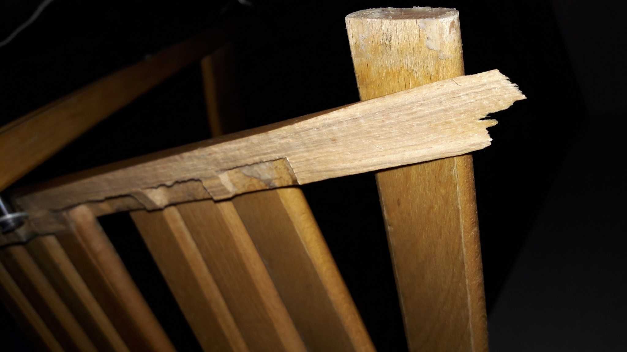 Стул деревянный раскладной дачный под ремонт сидения