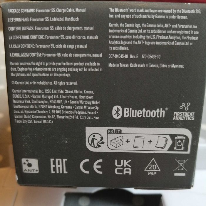 Garmin Forerunner 55 czarny