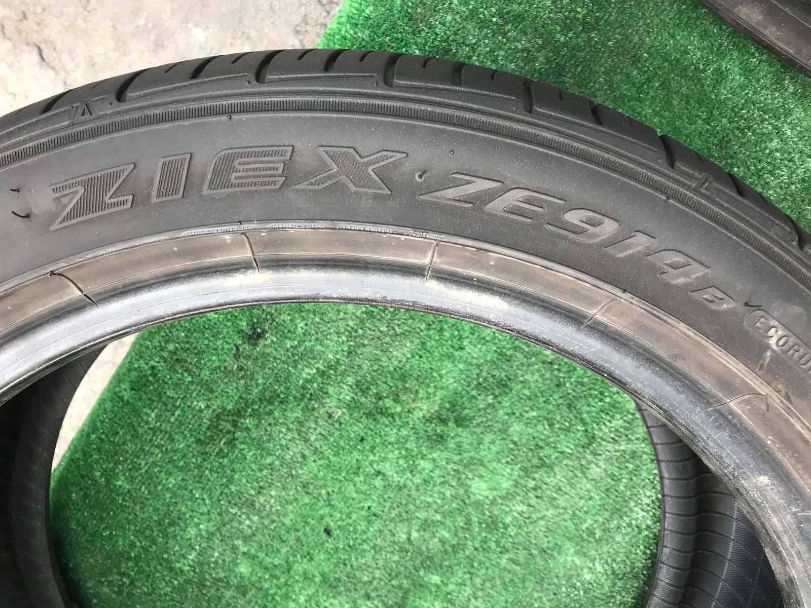 Шини Falken 225/45r17 Пара літо б/у склад Оригінал