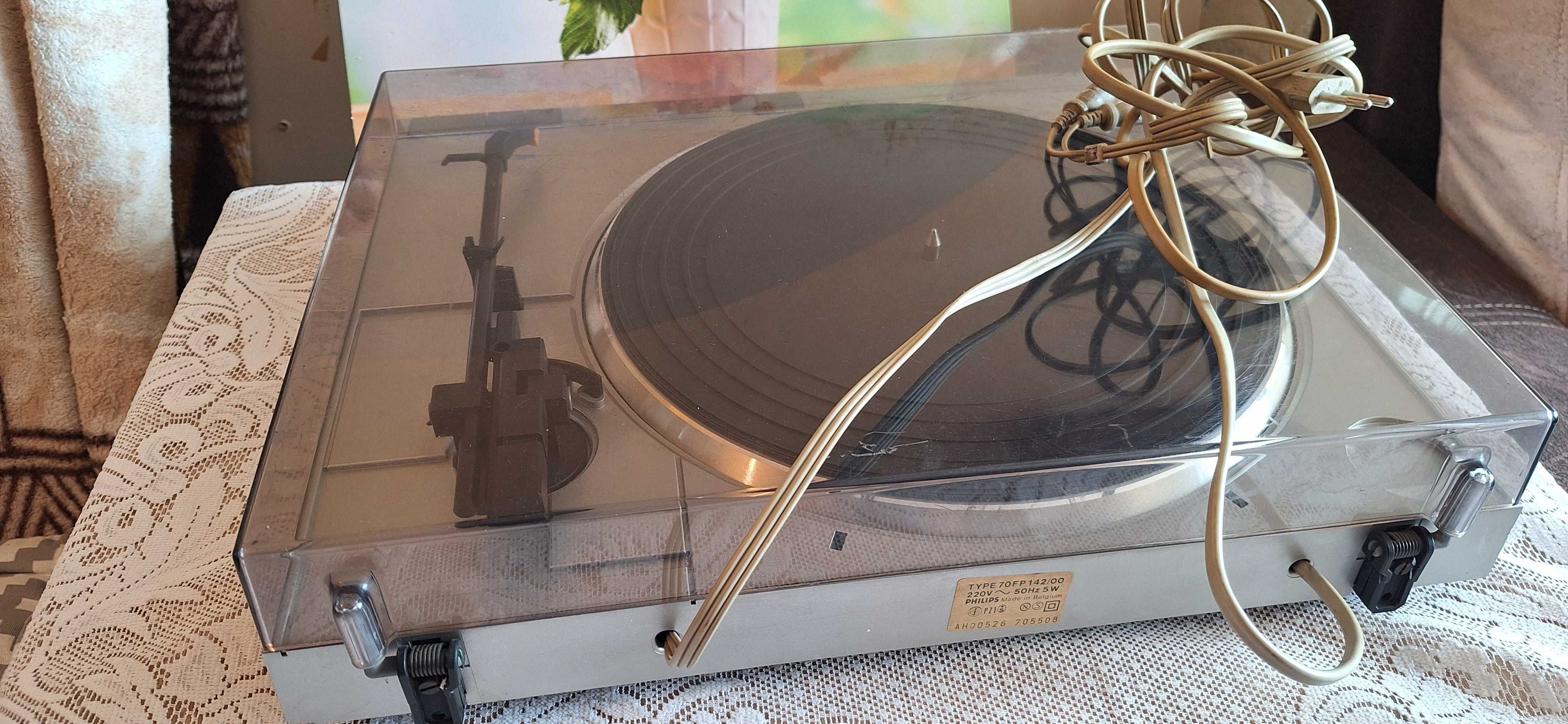 Gramofon automatyczny Philips +przedwzmacniacz