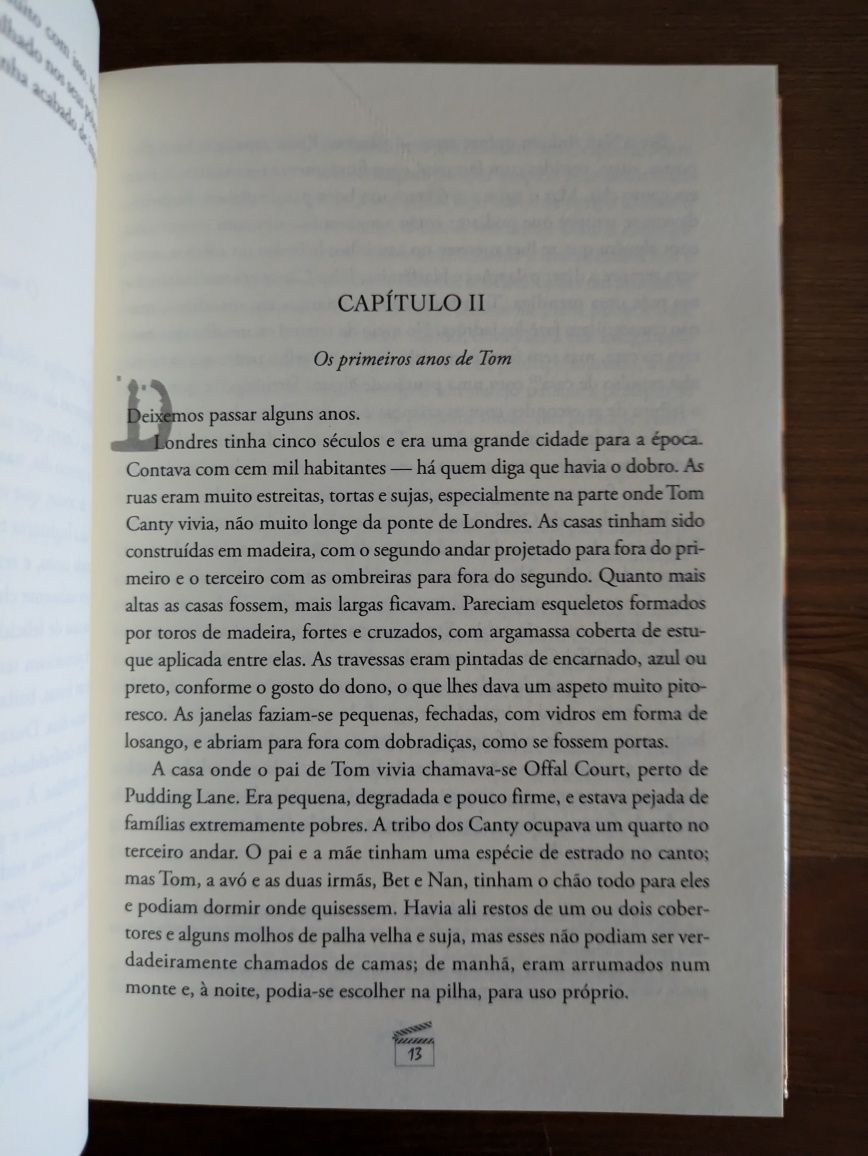 L " O Principe e o Pobre " Mark Twain (Optimo Estado)