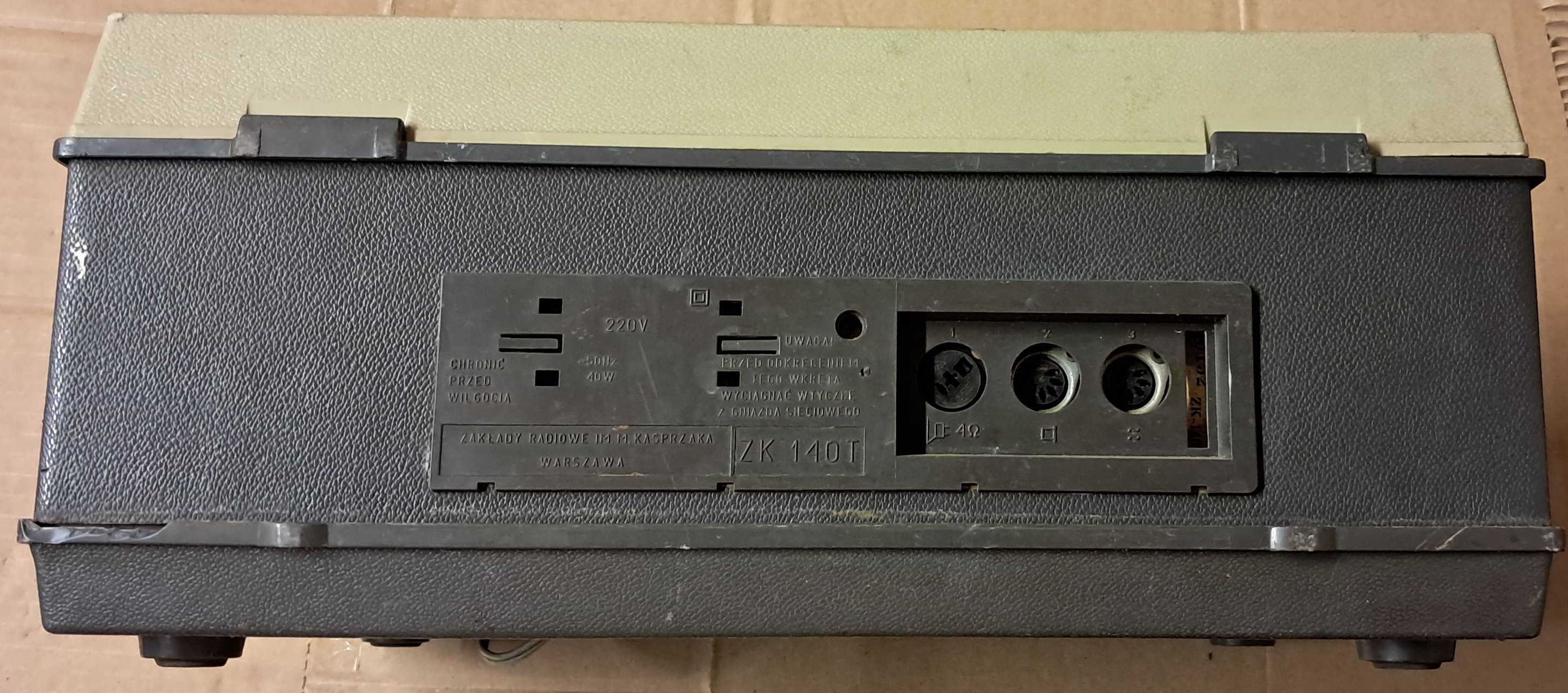 Retro Magnetofon Szpulowy Unitra ZK120T (ZK140T) licencja Grundig