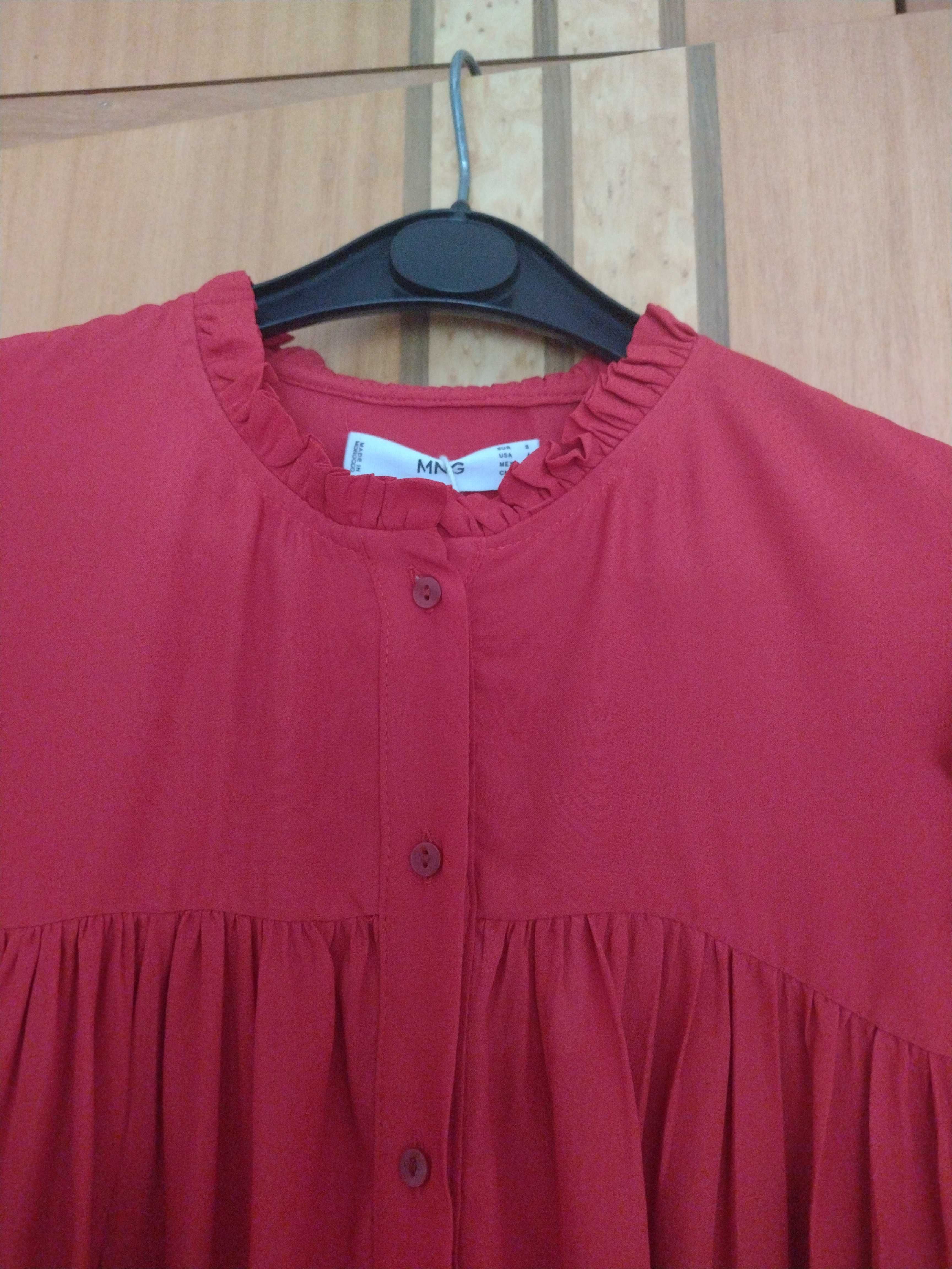 Blusa vermelha MANGO NOVA com etiqueta