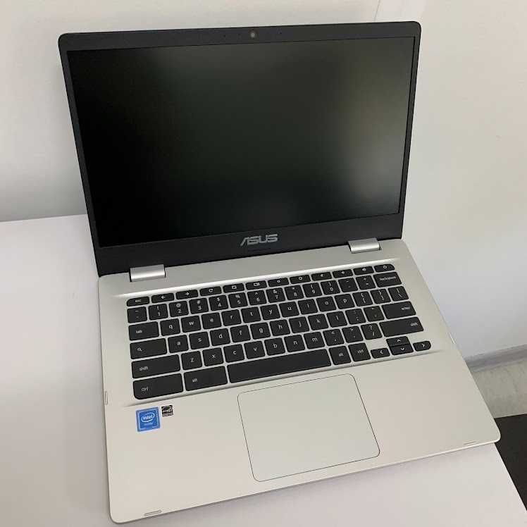 Ноутбук Asus Chromebook C423N Silver 14" Intel Celeron N3350 4+64GB
