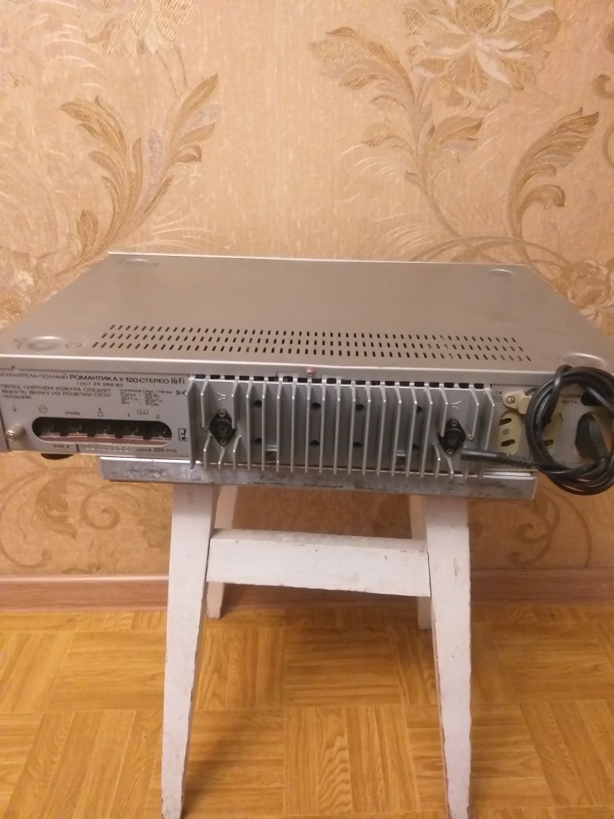 Підсилювач Романтика у120с, Кумир-001у, Амфітон 75у-202с та інші.