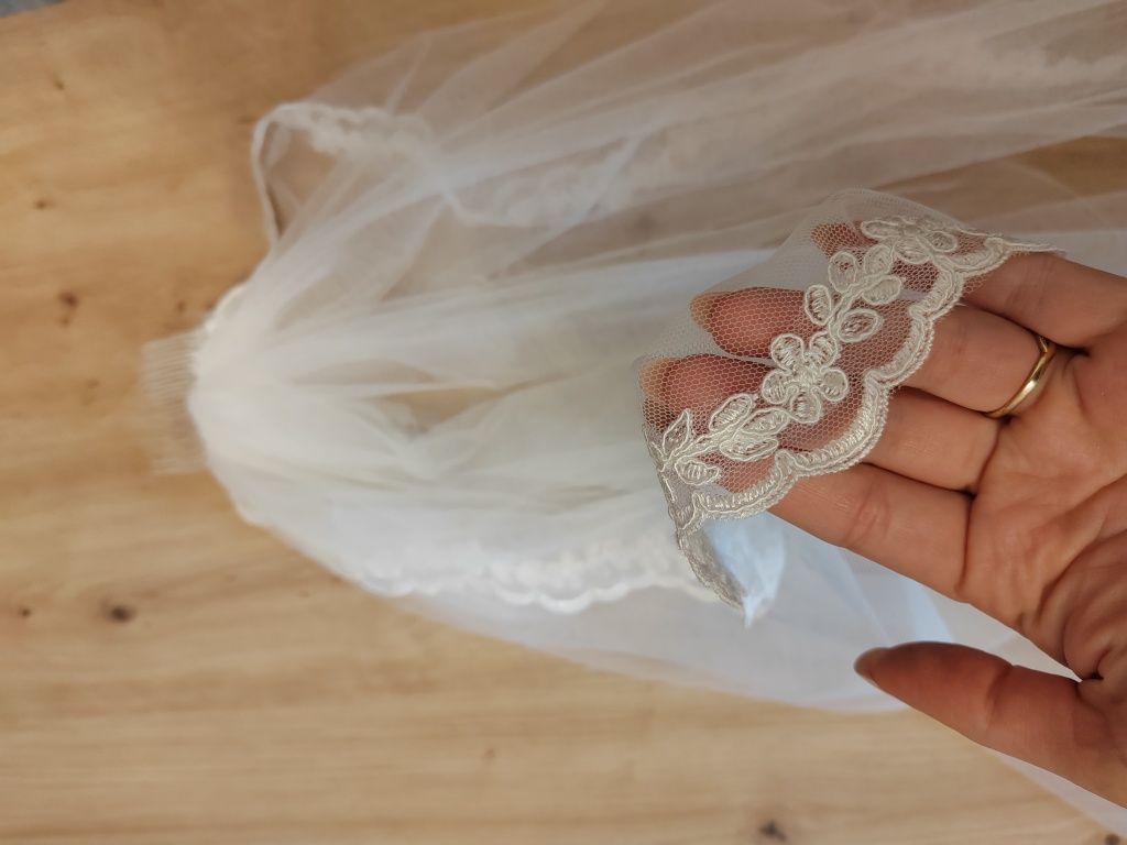 Przepiękna muślinowa suknia ślubna boho "Queen"
