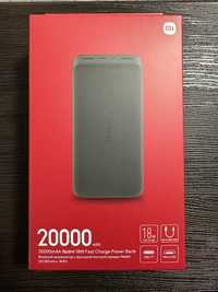 Power Bank Xiaomi Redmi 20000mAh 18W Black павербенк батарея