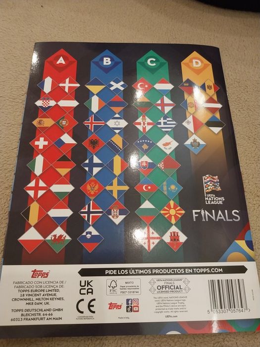 Uefa Nations league Topps