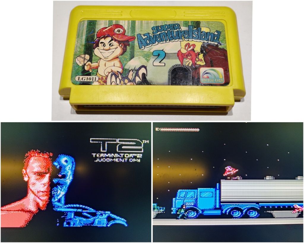 Gra Terminator 2 Pegasus Nintendo Famicom kartridż dyskietka kasetka