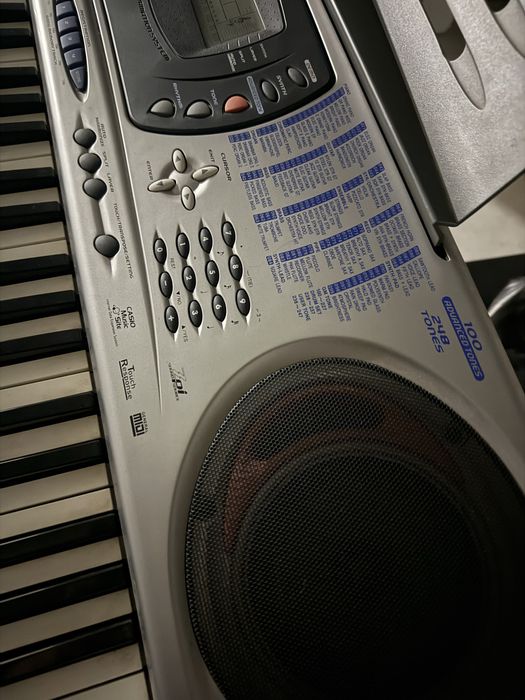 Teclado Casio CTK-671 – excelente estado, pouco uso