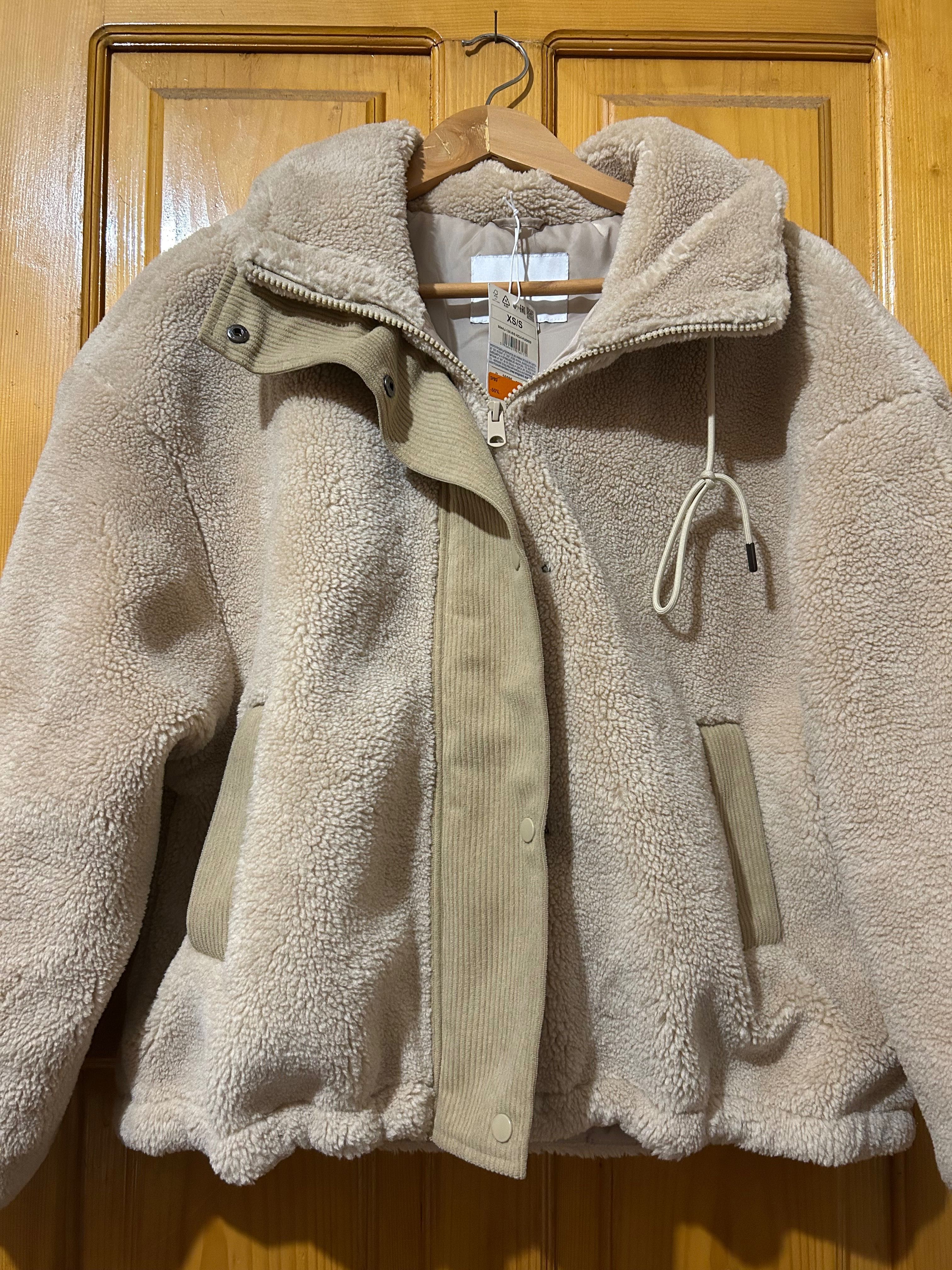Куртка oversize шуба Тедді шерпа House, нова з біркою, XS S