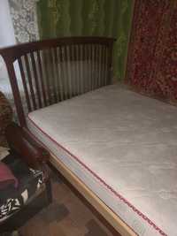 Кровать с матрасом 1.9м на 1.4м