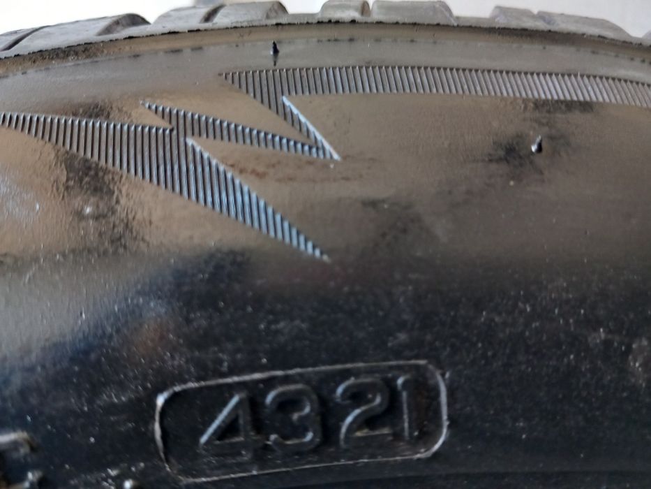 Koła oryg. Fiat felgi stalowe 4x100 opony zima 2021r. 185/65/15