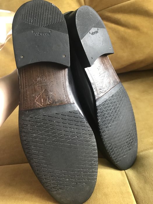 Італійські лофери ручної роботи натуральна шкіра 42.5 Tod’s ferragamo