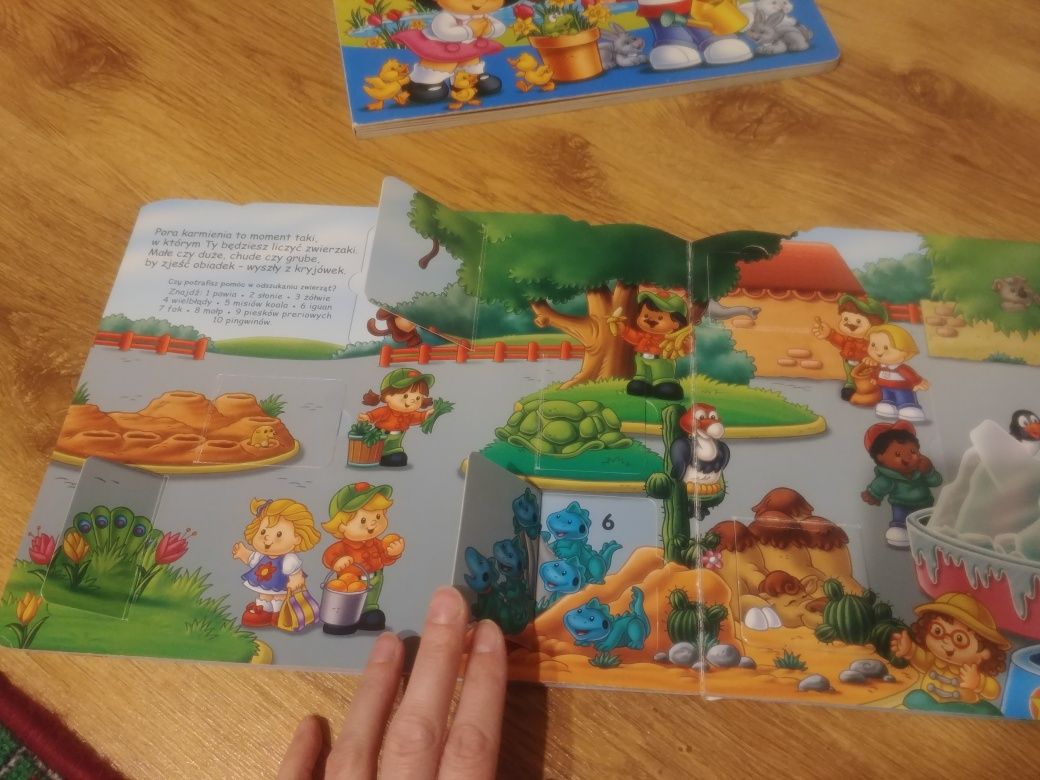 Książeczki dla dzieci z okienkami FISHER PRICE