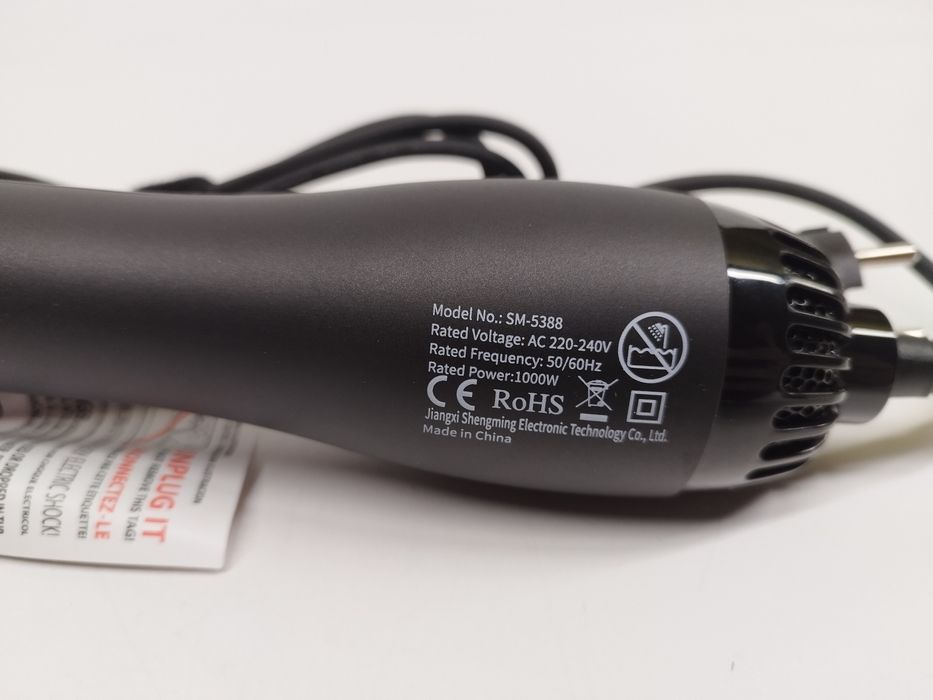 Szczotka do włosów z gorącym powietrzem