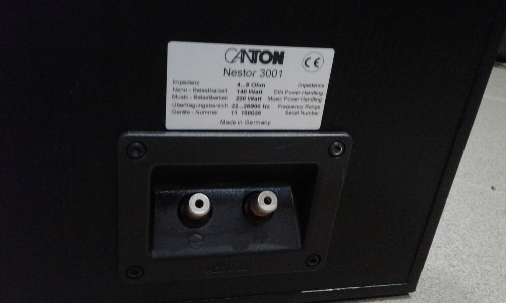 CANTON NESTOR 3001,kolumny głośnikowe