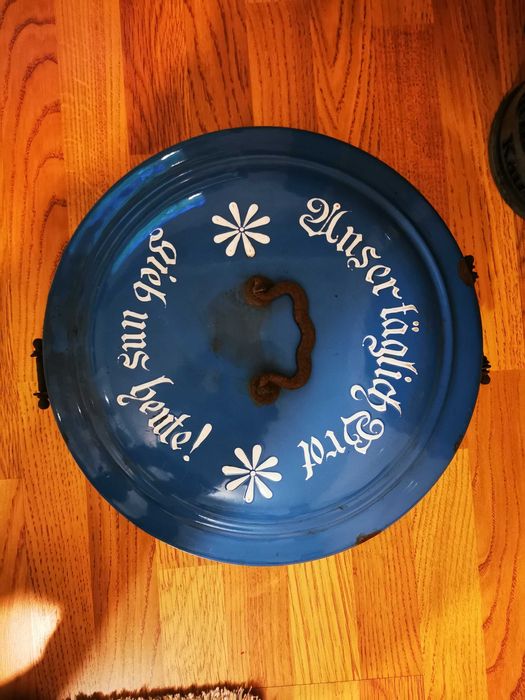 Stary przedwojenny chlebak poniemiecki zamykany