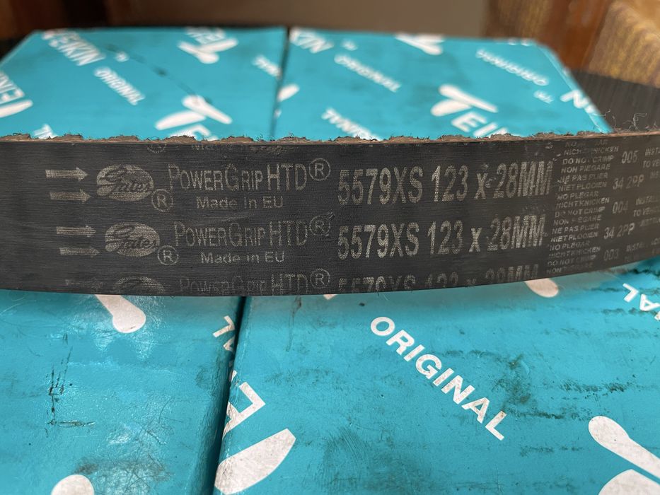 Ремінь ГРМ Gates PowetGrip HTD Hyundai Santa Fe 2.2CRDI D4EB, Tucson,