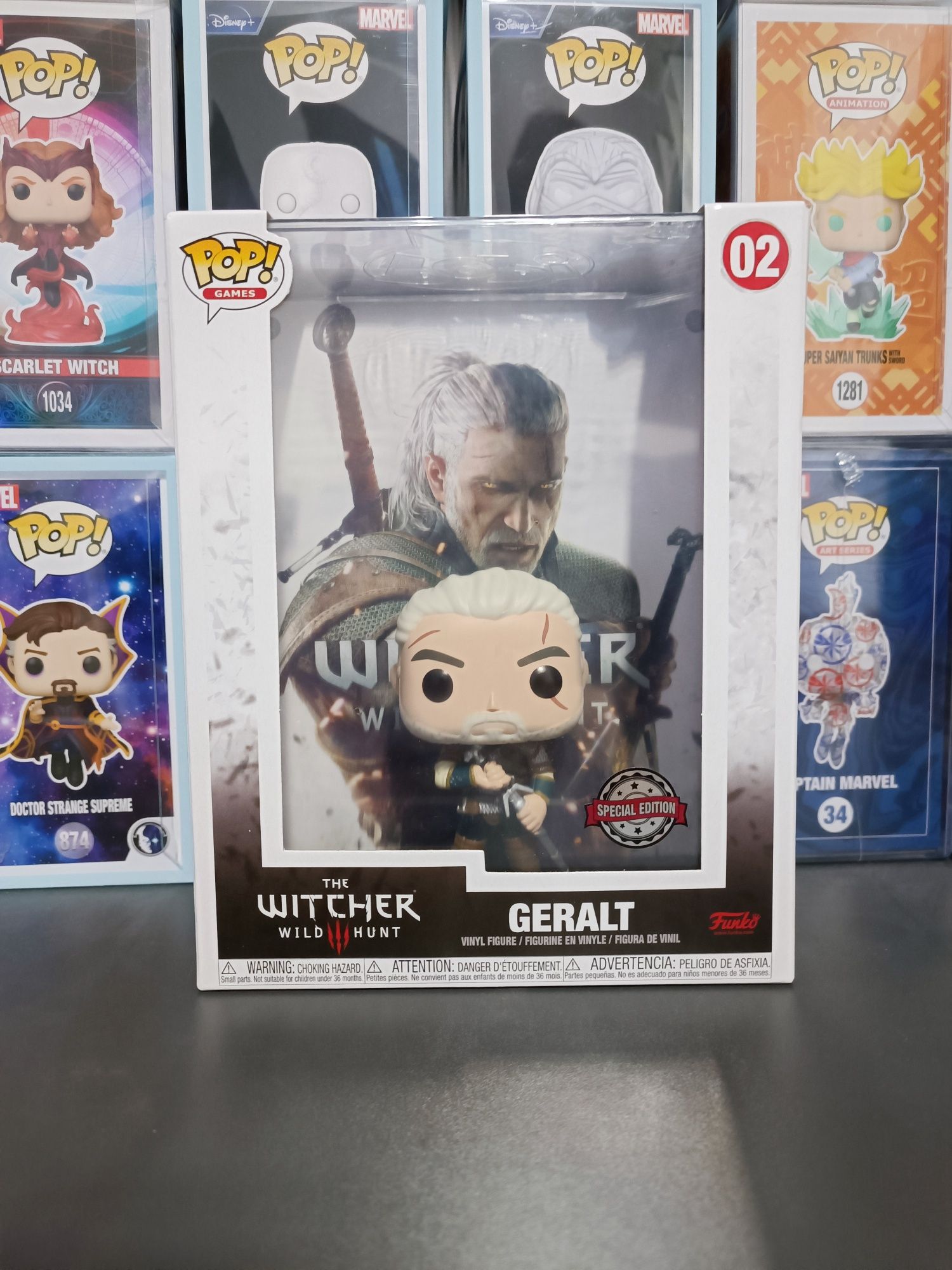 Funko Pop The Witcher 3 Wild Hunt Geralt 02