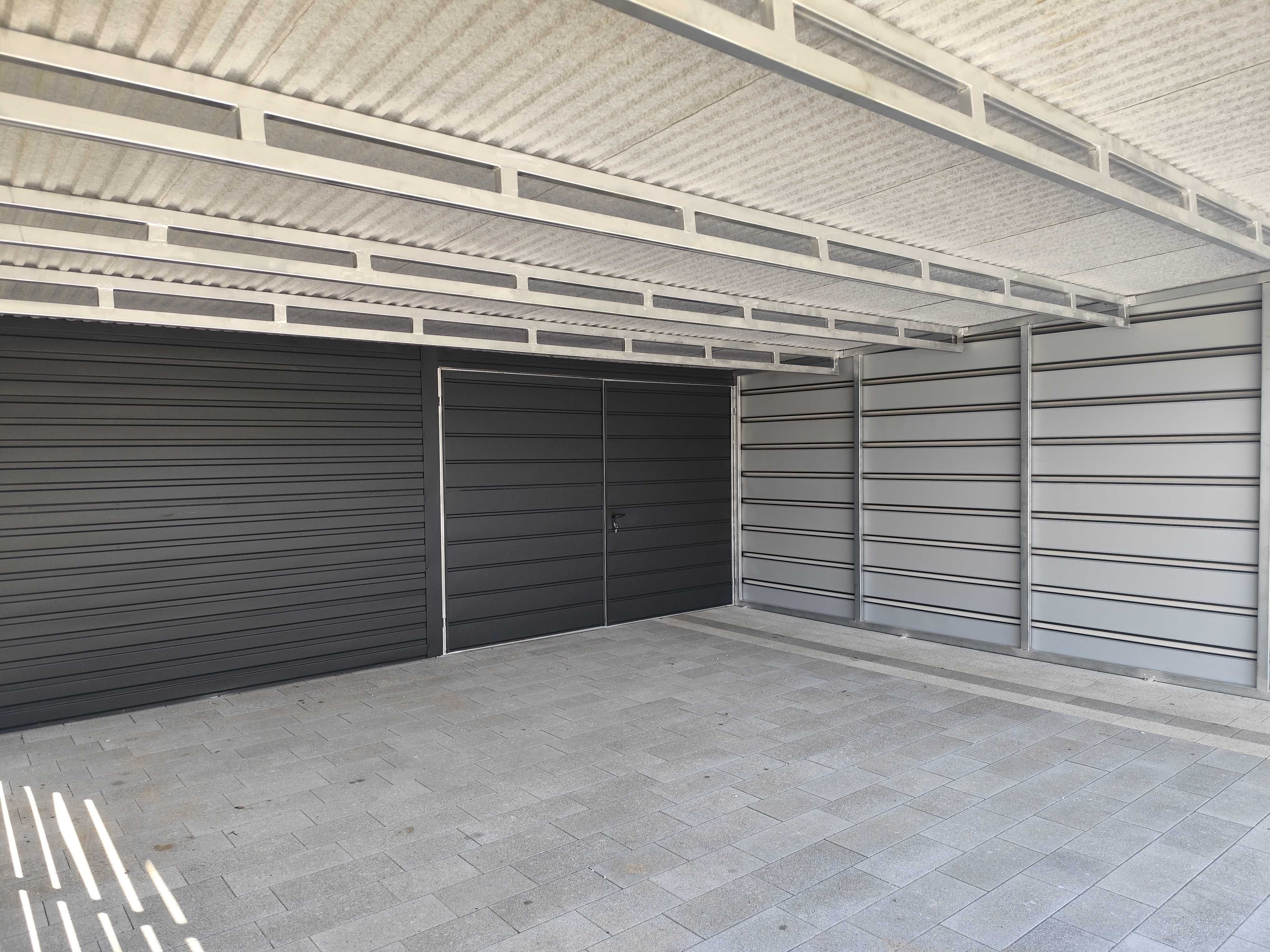 Carport Solidna Konstrukcja Ocynk Każdy Wymiar