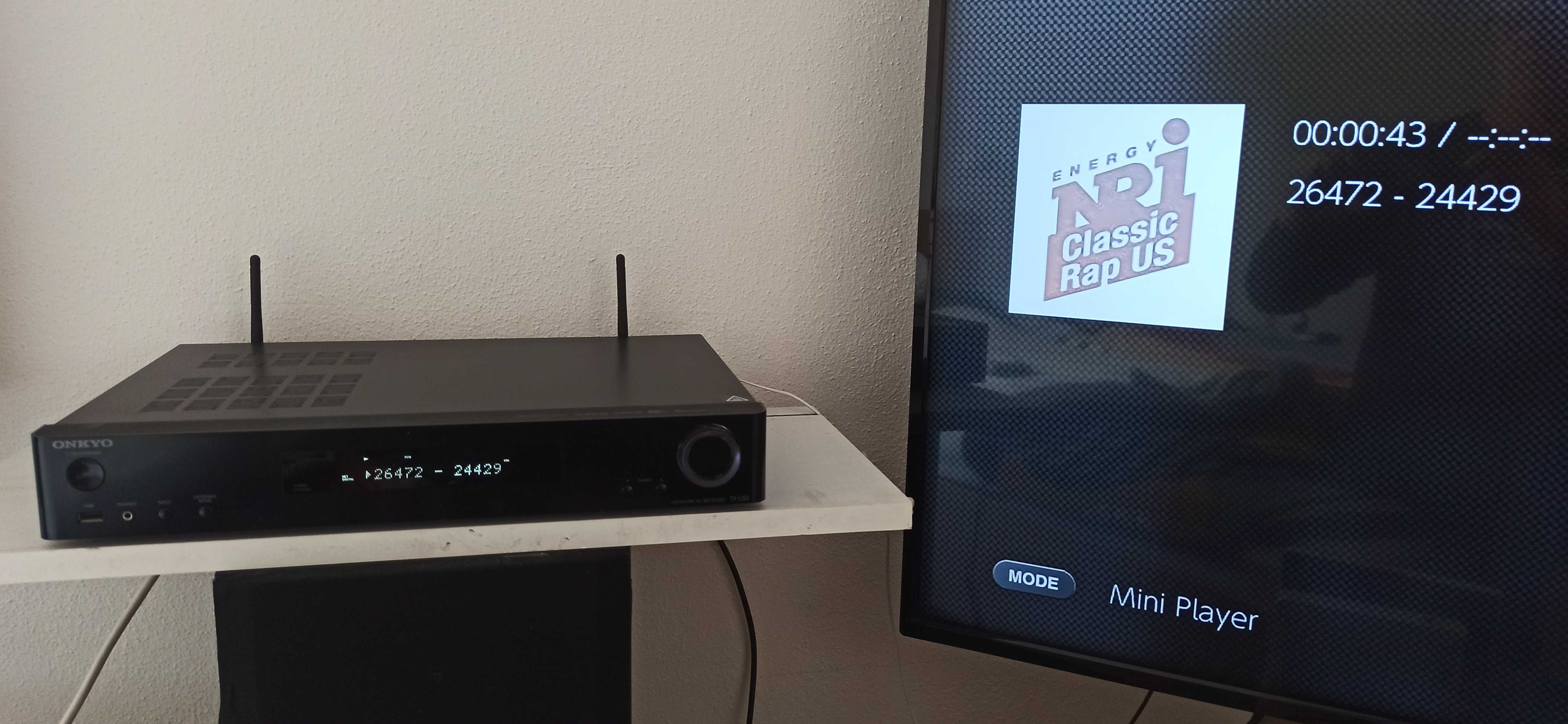 Amplituner Sieciowy Kino Domowe ONKYO TX-L50, WiFI, HDMI, ARC