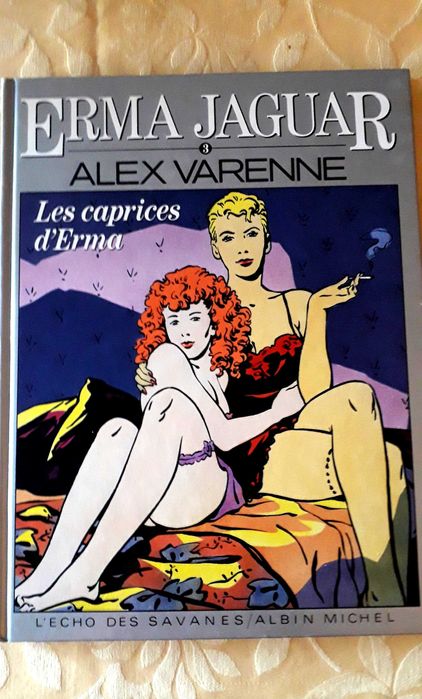 BD Erótica - Trilogia Erma Jaguar de Alex Varenne (em francês)