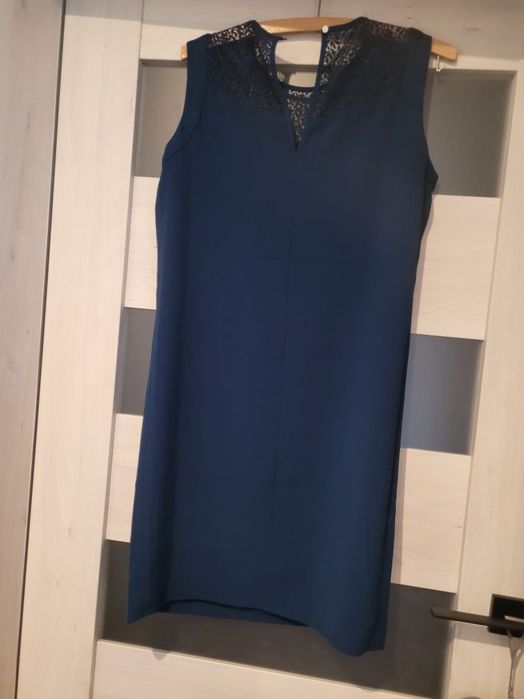 Nowa Sukienka niebieska S