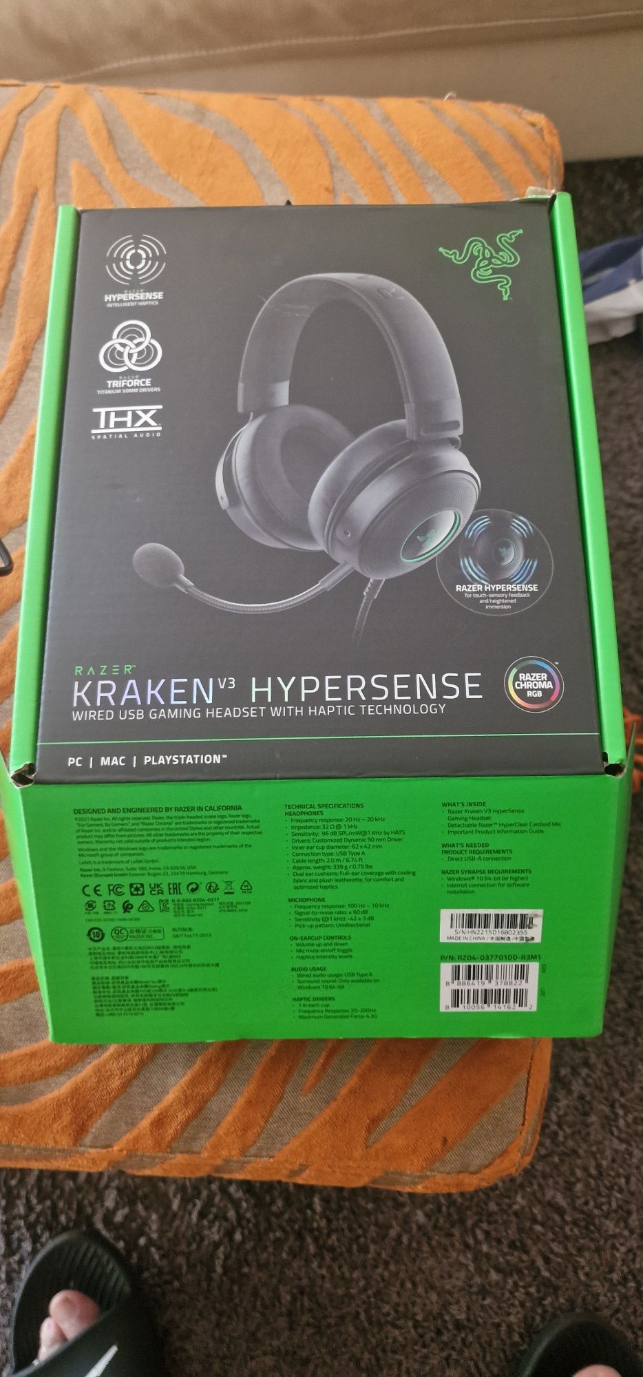 Razer Kraken V3 Hypersense