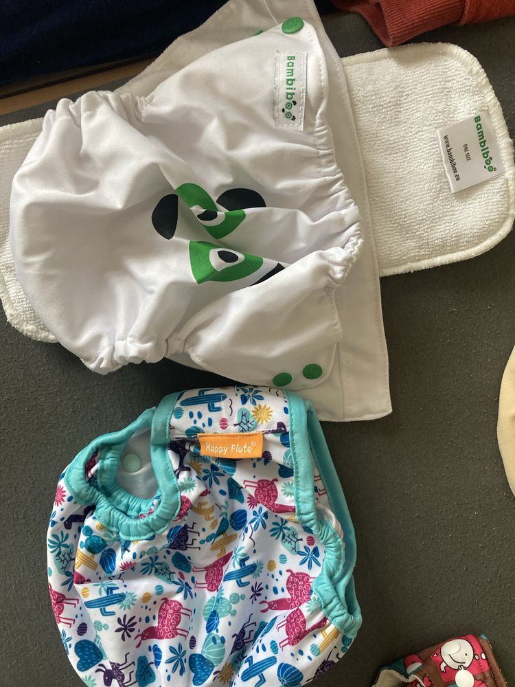 Otulacze pieluchy wielorazowe Mila flute bambiboo Baby land 8 sztuk