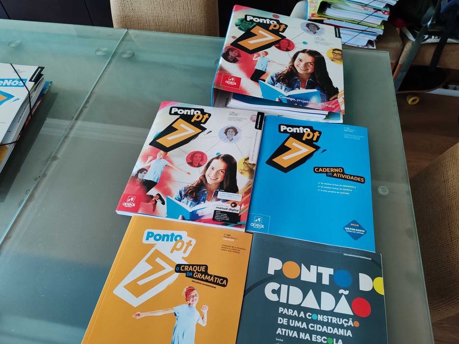 Ponto.pt 7  Ponto PT 7 professor novos 7ºano nunca usados
