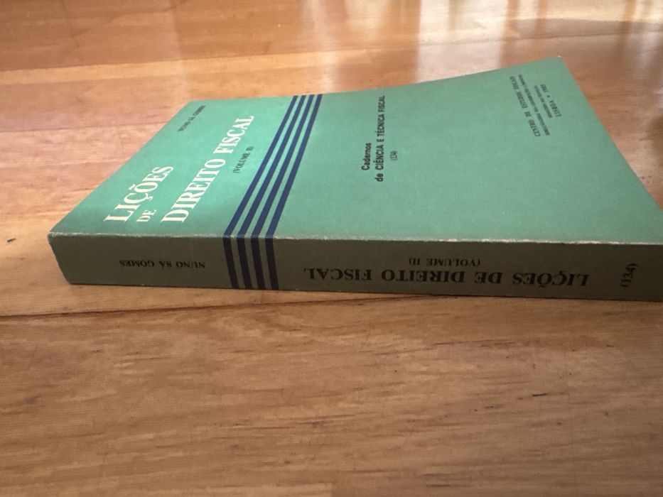 Licoes de direito fiscal (cadernos de ciencia e tecnica fiscal)