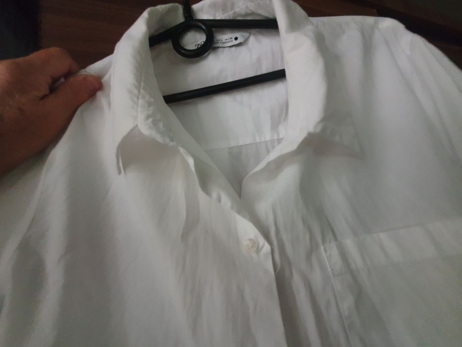 Zara koszula asymetryczna L