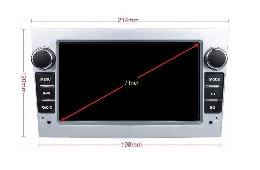 Radio Nawigacja 2DIN OPEL Vivaro Meriva Astra Vectra Antara Android 13