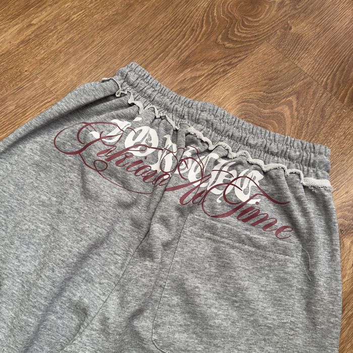 Широкі спортивні штани опіум bershka з принтом baggy opium sweatpants