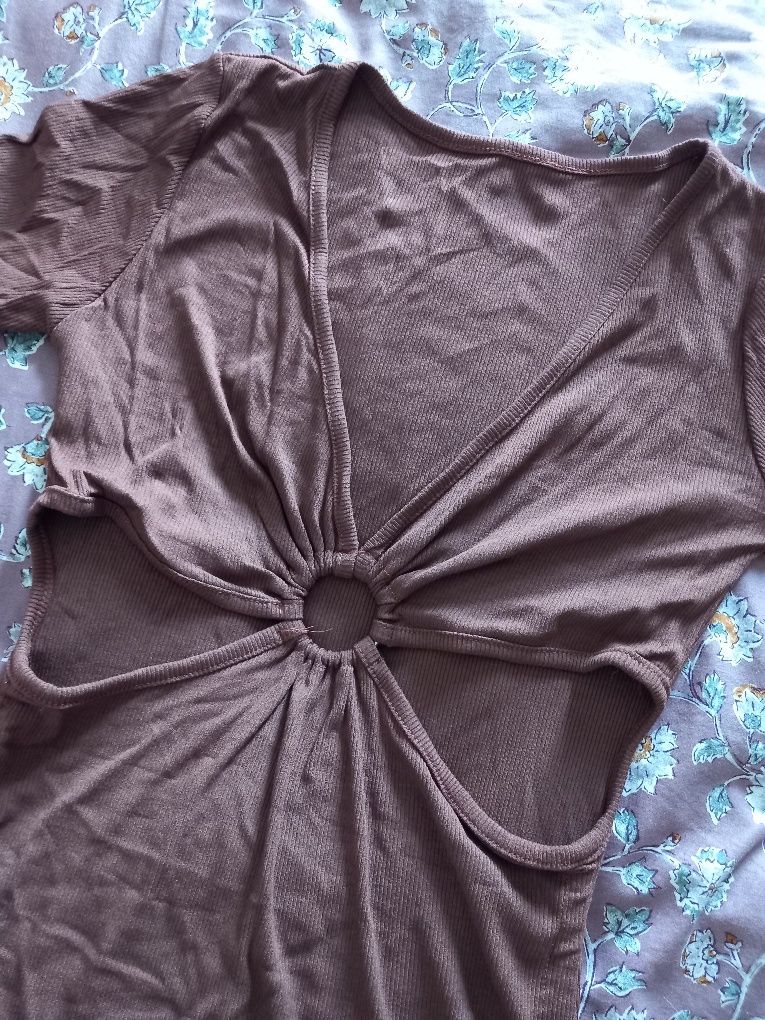 Vestido castanho NOVO