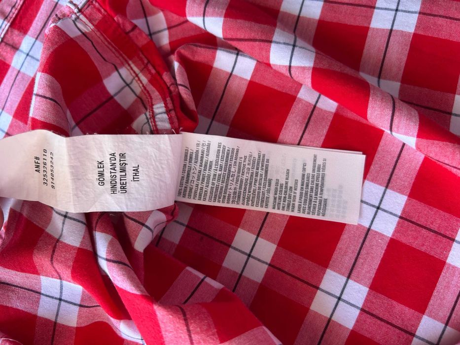 Hollister _ Koszula w kratę L _ 100% bawełna