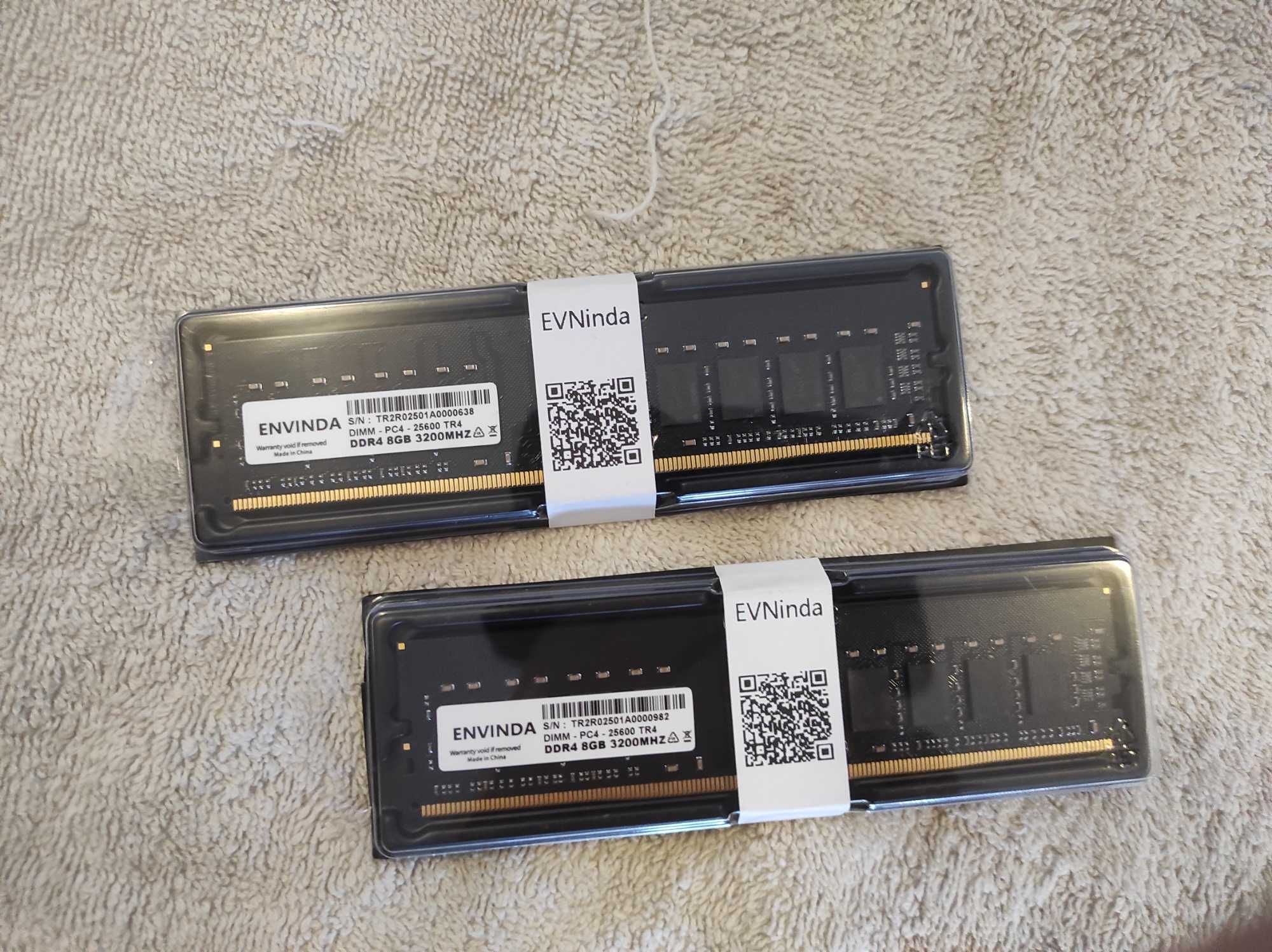 Оперативна пам'ять DDR4 16гб(2*8гб) 3200мНz