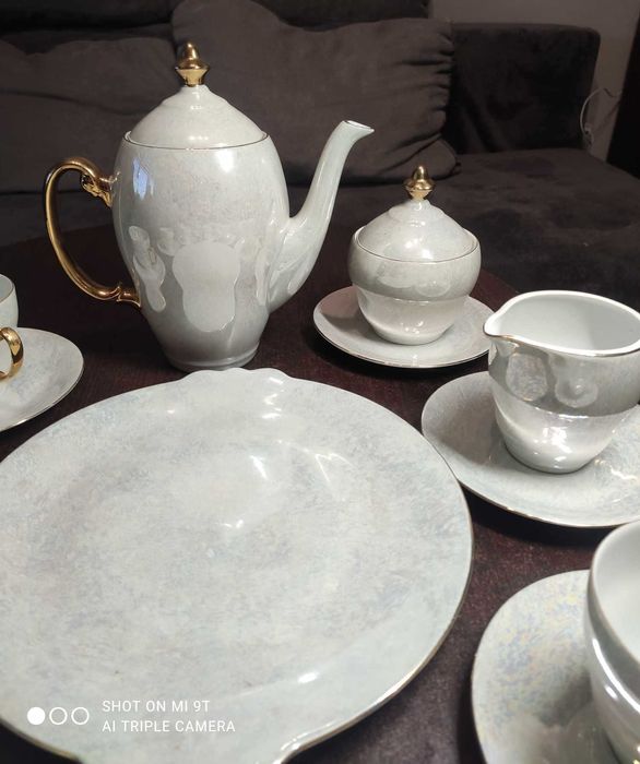 Porcelanowy serwis do kawy- Fabryka Porcelany Włocławek