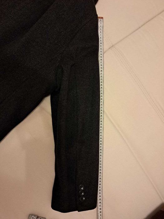 Пальто тепле, темне-сіре