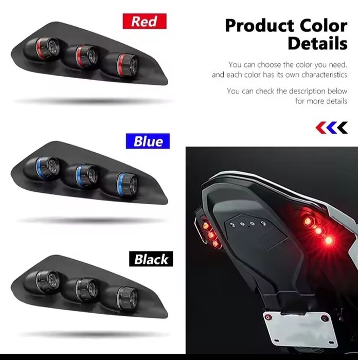Lampy tylne LED BMW S1000RR