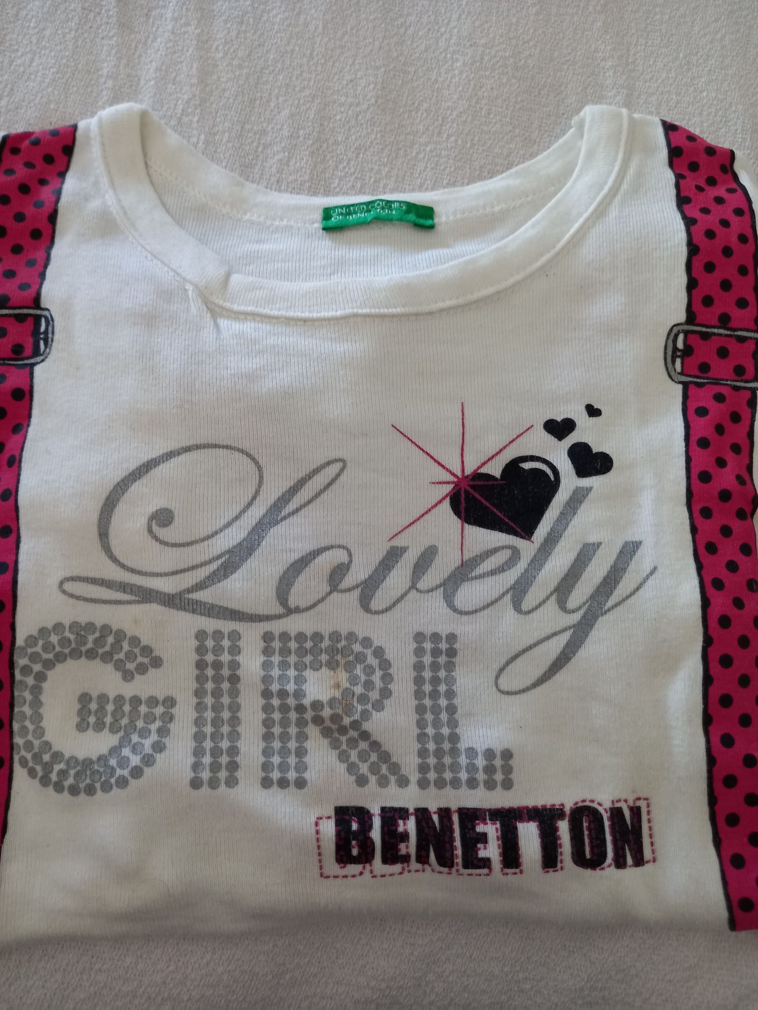 T-shirts benetton menina