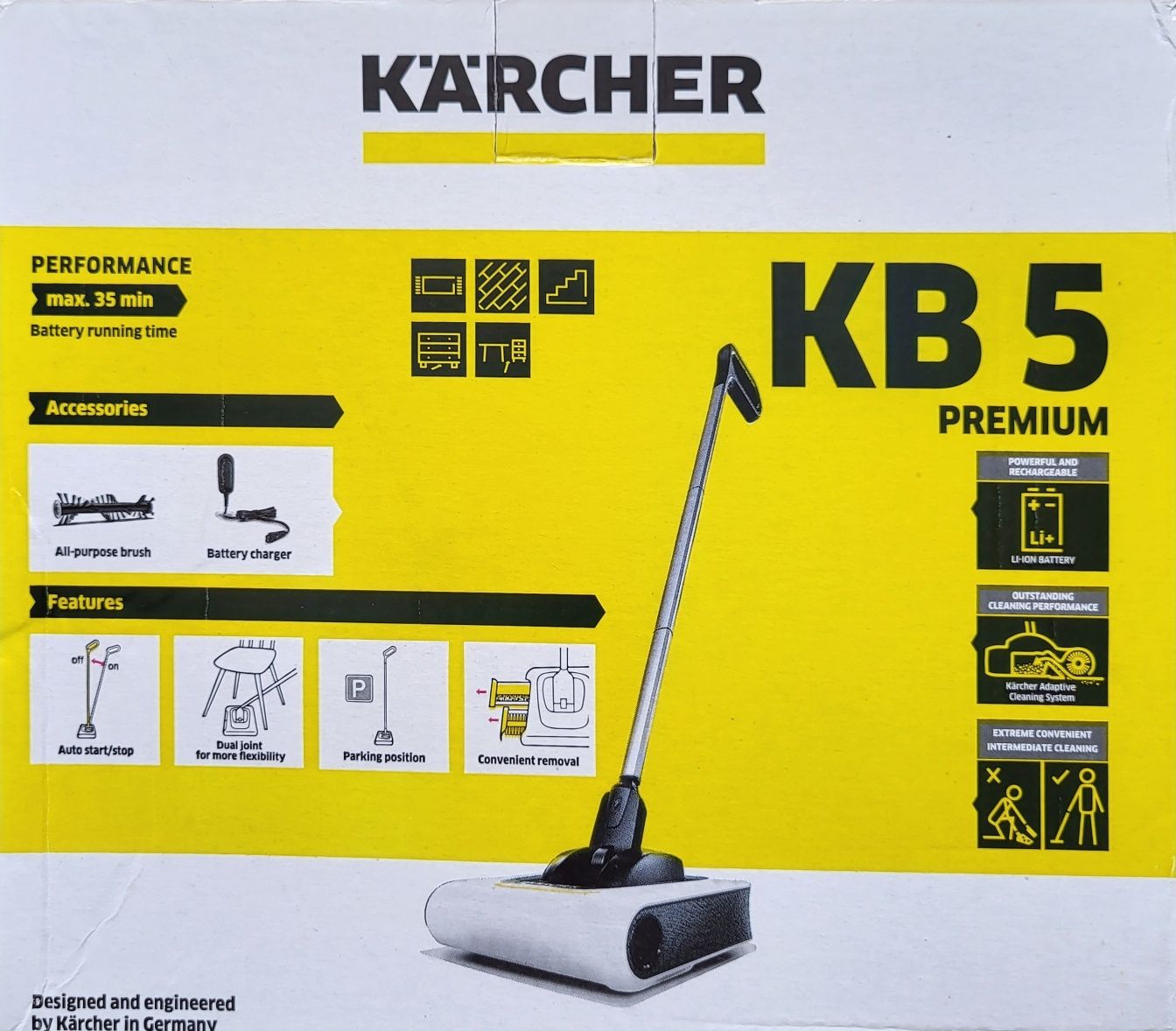 Szczotka Elktryczna Karcher KB 5 Premium Home