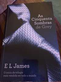 Livro as Cinquenta Sombras de Grey