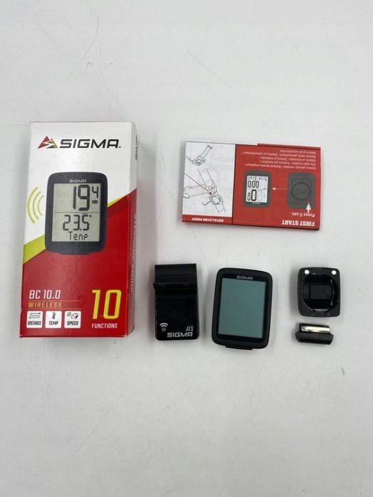 outlet licznik rowerowy bezprzewodowy sigma sport bc 10.0 wl