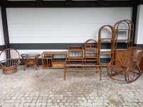 Meble rattanowe, komplet mebli rattanowych